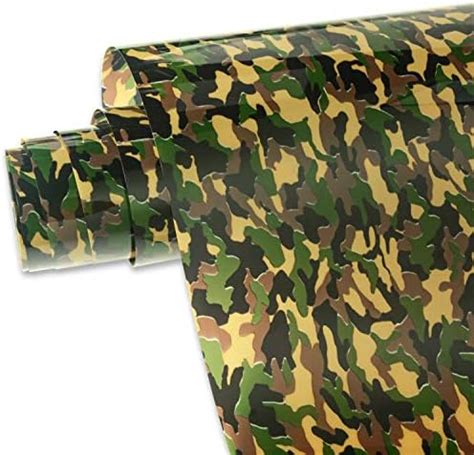 Camouflage Heat Transfer Vinyl Roll Camo Iron On Vinyl Roll 10 By 8