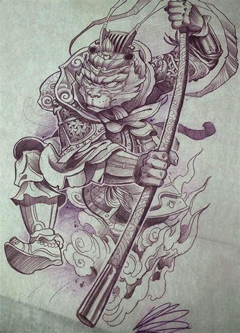 Monkey King Tattoo Design Japan Tattoo Design Japanese Tattoo Designs