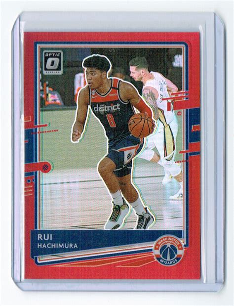 99枚限定 八村 塁 Rui Hachimura 2020 21 PANINI Donruss Optic Red Prizm 67