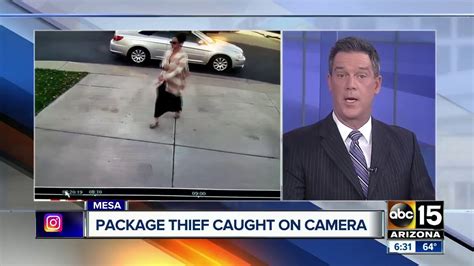 Woman Caught On Video Stealing Package From Doorstep Youtube