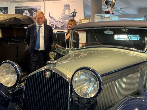 Museo Nicolis Verona Ministro Adolfo Urso Silvia Nicolis Auto D