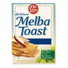 White Grain Melba Toast Crackers