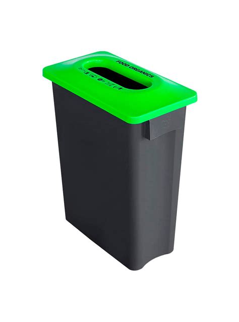 Multisort 60l Bin Grey With Landfill Red Lid Cleaners Hub