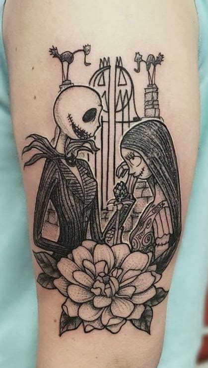 100+ Unique Jack and Sally Tattoos (The Nightmare Before Christmas ...