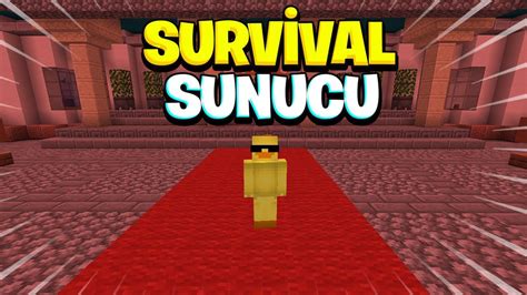 Full Full Emek Efsane Survival Sunucusu Minecraft Server YouTube