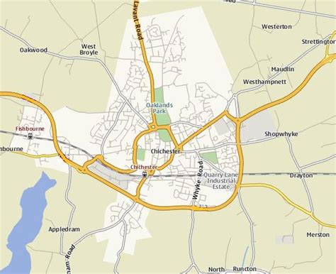 Chichester Map Overview