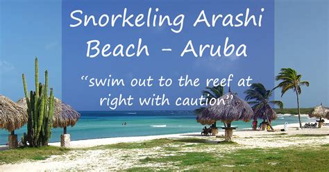 Snorkeling Arashi Beach - Swim To The Right With Caution