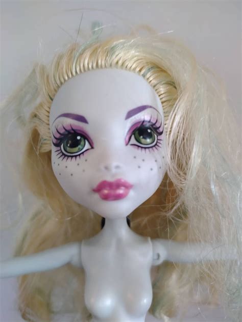 Monster High HTF Retired G1 Lagoona Blue Doll For OOAK Missing Parts