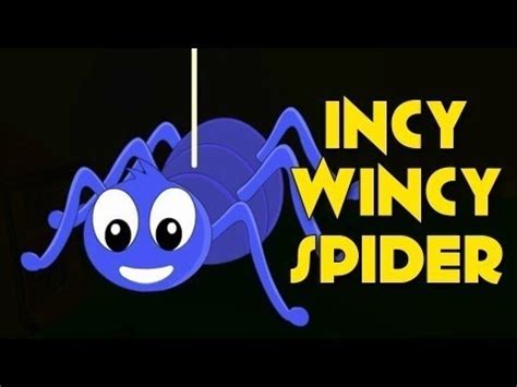 Incy Wincy Spider Nursery Rhyme - YouTube