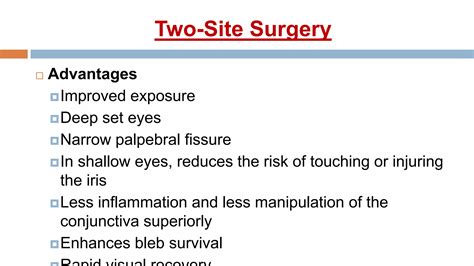 Indication Of Combined Cataract And Glaucoma Surgery Pptx