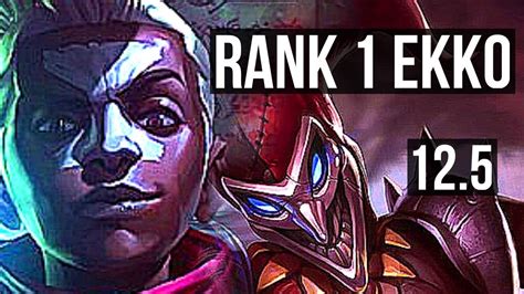 EKKO Vs SHACO JNG Rank 2 Rank 1 Ekko 71 Winrate 11 5 15