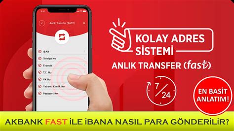 AKBANK FAST İLE 7 24 EFT NASIL YAPILIR İBANA FAST İLE PARA GÖNDERME