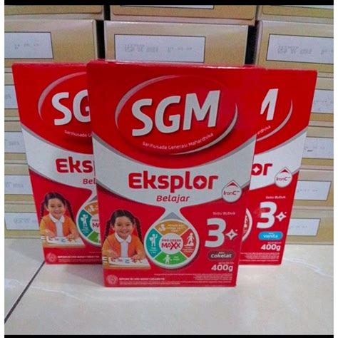 Jual Sgm Eksplor Gr Madu Coklat Vanila Shopee Indonesia