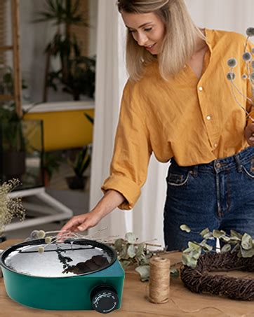 Amazon Hot Glue Melting Pot Electric Floral Dipping Skillet Kit For Crafts With Premium