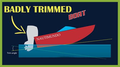 How To Trim Your Boat With Outboard Or Sterndrive Basics Of Boat Trim