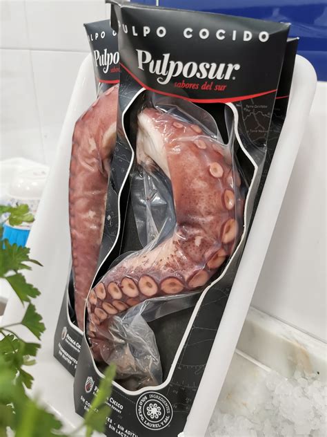 Pata De Pulpo Cocido Pescados Y Mariscos Gutiérrez Pastrana