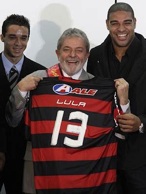 Transatl Ntico Lula Recebe Flamengo E Levanta Ta A Do Brasileir O