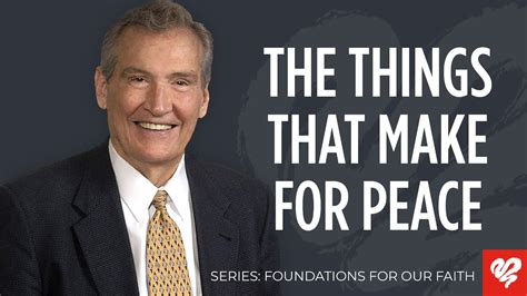 Adrian Rogers Seek Peace And Pursue Unity In The Body Of Christ Youtube