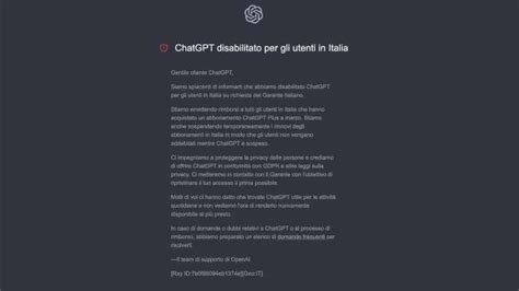 ChatGPT DallItalia Come Usarlo Dopo Il Blocco