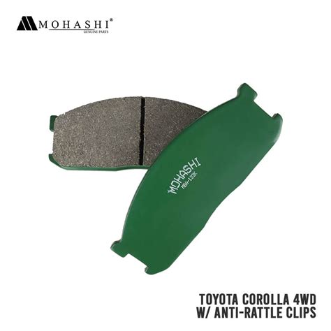 TOYOTA COROLLA 4WD 4X4 MOHASHI BRAKE PAD 4PCS Shopee Philippines