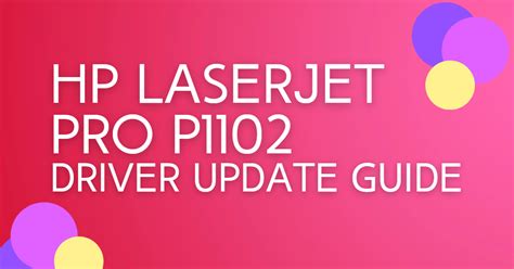 [guide] Download And Update Hp Laserjet Pro P1102 Driver