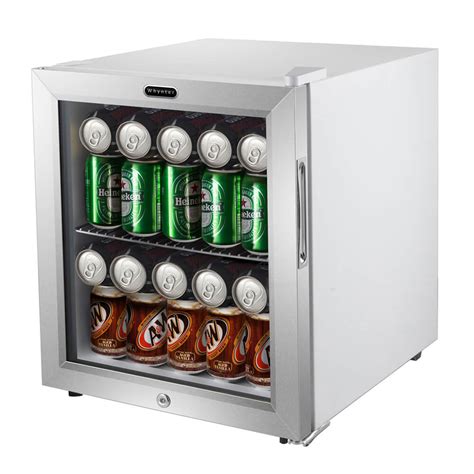 Whynter Beverage Refrigerator With Lock – Stainless Steel 62 Can Capac ...