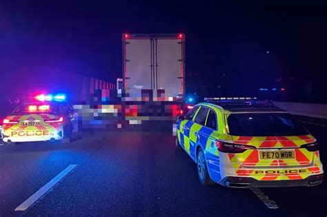 M1 Link Road A52 Brian Clough Way Reopens After Serious Crash Near