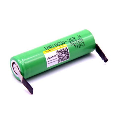 Pcs Liitokala Mah Lithium Battery Inr R A