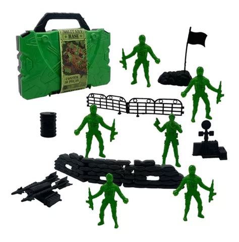 Brinquedo Infantil Base Militar Soldado Parcelamento Sem Juros