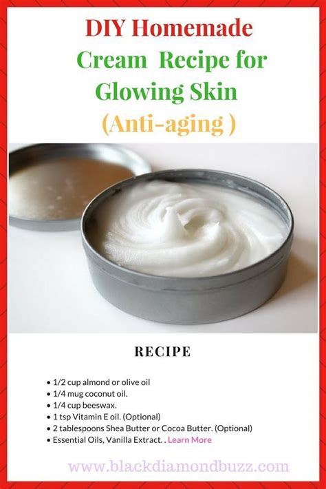 Diy Anti Aging Face Cream Artofit