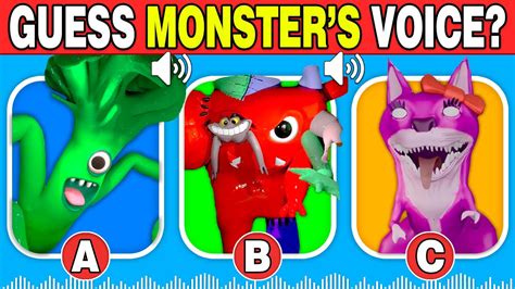 Guess The Monster S Voice Garten Of Banban Syringeon