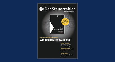 DER STEUERZAHLER November Bund Der Steuerzahler E V