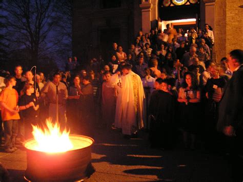 Easter Vigil At Immaculate Conception Faribault Wisconsin Denizen