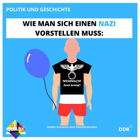 Quark Satire On Twitter Vielens Wissen Ja Gar Nicht Wie So Ein Nazi