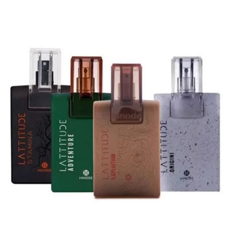 Linha Perfume Lattitude Hinode Deo Col Nia Ml Original Shopee