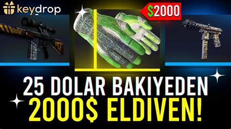 25 DOLAR BAKİYEDEN 2000 DOLAR ELDİVEN KATLADIM KEYDROP YouTube