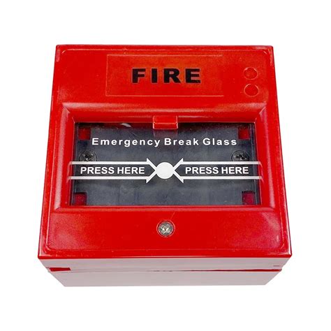 emergency alarm break glass manual call point break glass  break