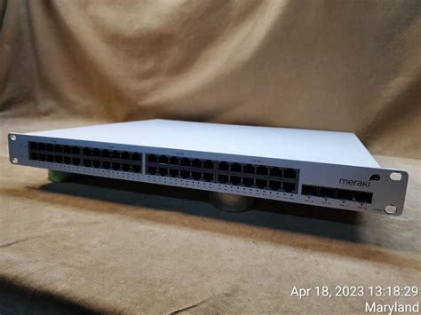 Meraki Ms P Hw Port Gigabit Poe Cloud Managed Switch Unclaimed Ebay