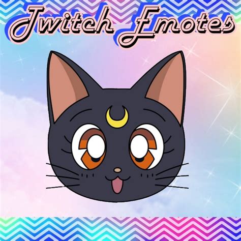 Twitch Emotes Luna Cat Etsy