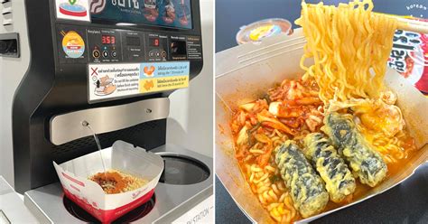 First Ever Self Cook Ramen Station In Bangkok Spotted At This Korean