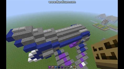 Minecraft Lets Build Halo Reach Banshee Part 55 Youtube