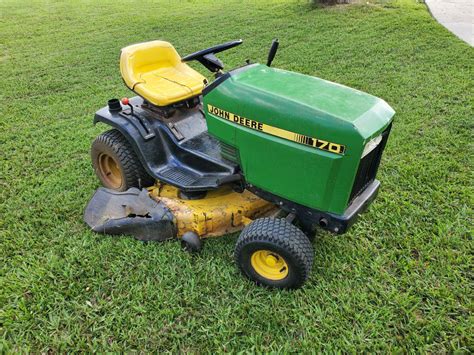 John Deere 170 Lawn Tractor Mower Powered By Kawasaki Fc420v Motor For Sale In Kannapolis Nc