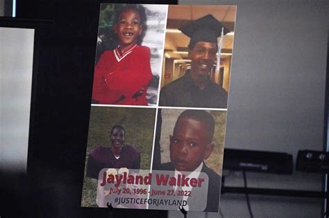 Jayland Walker Funeral Tearful Moments Flashes Of Frustration Calls