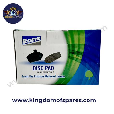 Rane Swift Dzire Front Brake Pad Kingdom Of Spares The World Of Car