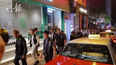 警方全港性反黑行動 巡查192娛樂場所拘112人 1338 20230922 港聞 即時新聞 明報新聞網