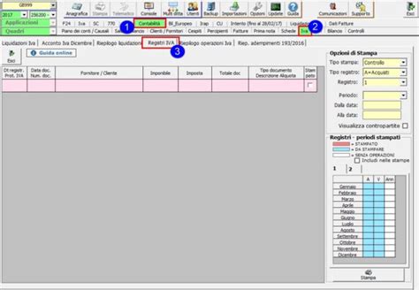 Registri Iva Stampa Con Liquidazione Integrato Gb