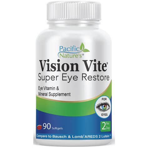 Vision Vite Super Eye Restore Softgels By Pacific Nature S With