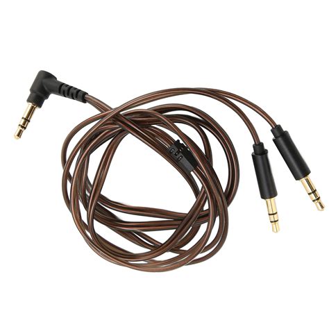 Mm To Dual Mm Jack Male Ofc Core Headphone Upgrade Cable Suitable