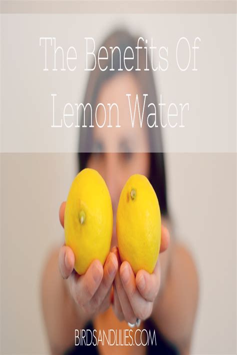 Wonderful Health Benefits Of Drinking Lemon Water