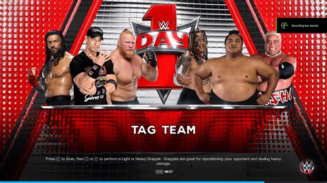 Yokozuna Umaga Rikishi Vs Roman Reigns Brock Lesnar John Cena WWE